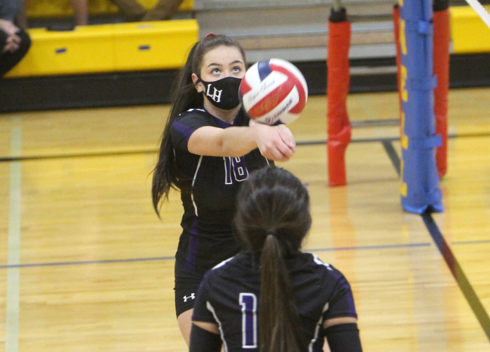 Lake Holcombe at Cornell volleyball 10-15-20